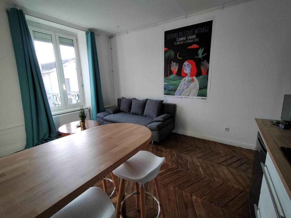 Appartement Cosy Parvis Gare Clermont-Ferrand Exterior foto