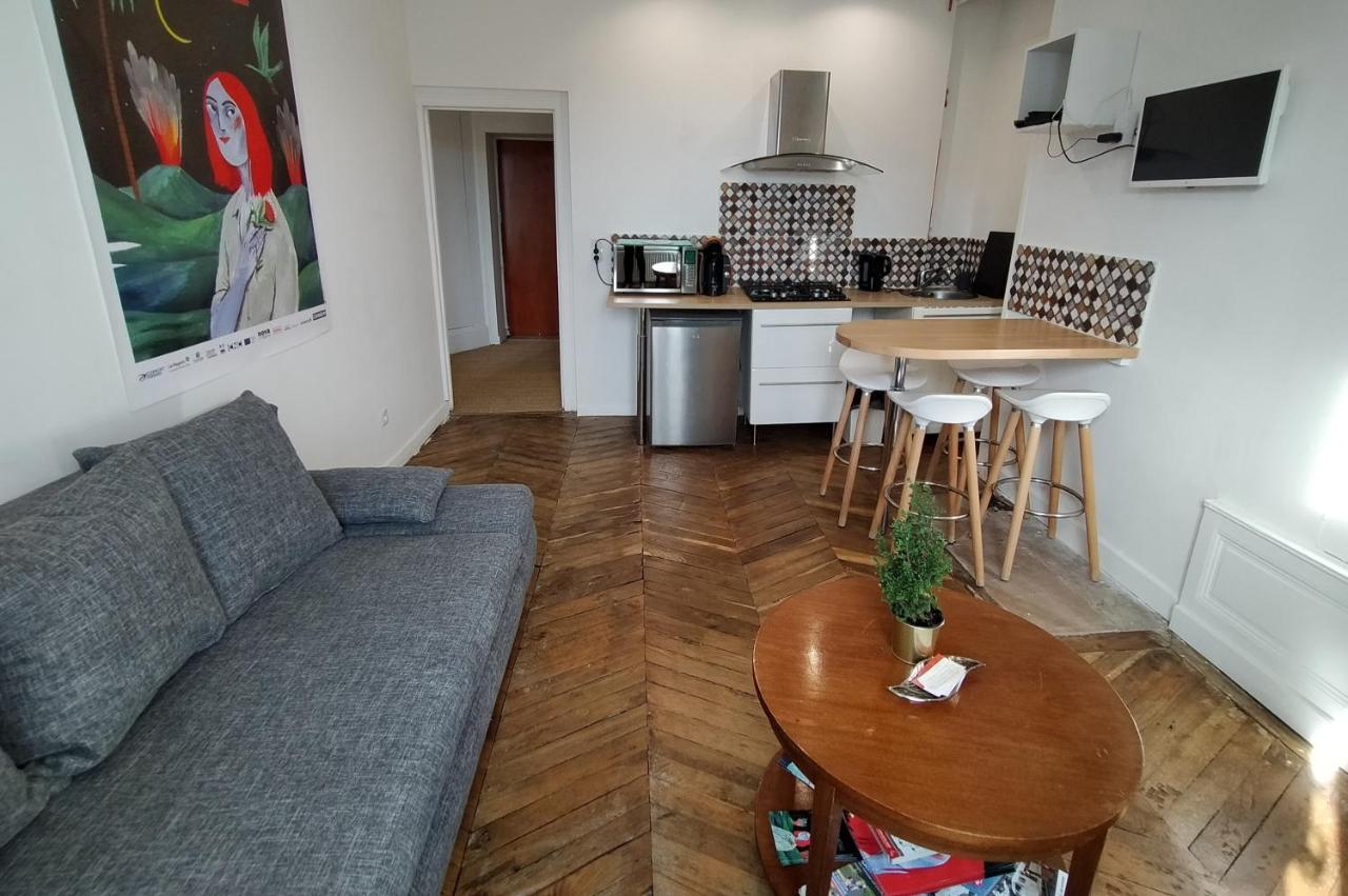 Appartement Cosy Parvis Gare Clermont-Ferrand Exterior foto
